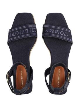 Sandalen Tommy Hilfiger Espad Denim für Damen