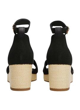 Sandalen Tommy Hilfiger Flag Criss Schwarz für Damen