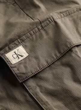 Hose Calvin Klein Cargo Kamel für Herren