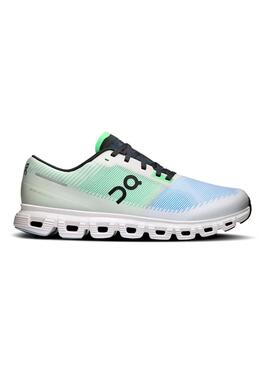 Turnschuhe On Cloud 6 grün und blau für Herren.