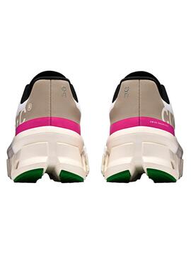 Turnschuhe On Running Cloudmonster Weiß für Damen