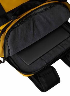 Rucksack The North Face Base Camp gelb für Damen und Herren.