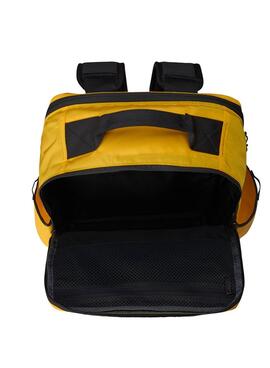 Rucksack The North Face Base Camp gelb für Damen und Herren.