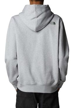 Sweatshirt The North Face Drew grau für Herren.