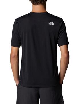 T-Shirt The North Face Foundation in Schwarz für Heren.