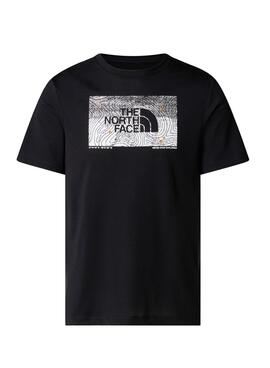 T-Shirt The North Face Foundation in Schwarz für Heren.