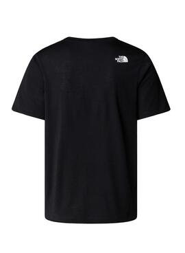 T-Shirt The North Face Foundation in Schwarz für Heren.