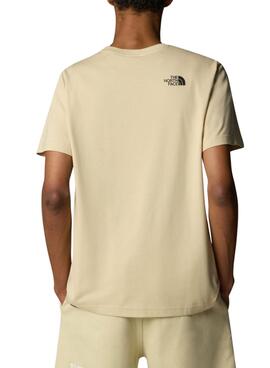 T-Shirt The North Face Fine beige für Herren