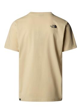 T-Shirt The North Face Fine beige für Herren