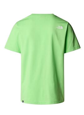 T-Shirt The North Face Easy in Grün für Herren.