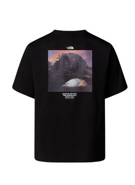 T-Shirt The North Face Camping schwarz für Herren