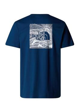 T-Shirt The North Face Celebration blau für Herren