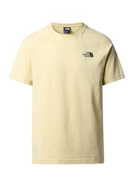 T-shirt The North Face Denali gelb für Herren