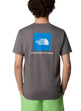 T-shirt The North Face Box grau für Herren.