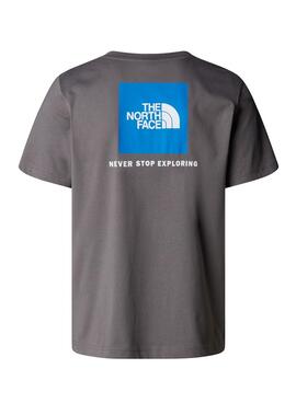 T-shirt The North Face Box grau für Herren.