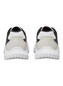 Sneaker Calvin Klein Jeans Eva Runner in Weiß und Blau für Heren.