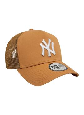 Kappe New Era League Essential Trucker New York Yankees Kamel