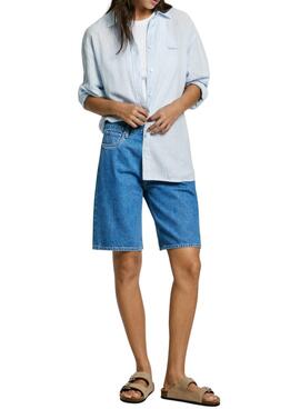 Bermudas Pepe Jeans Denim für Damen