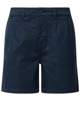 Bermudas Pepe Jeans Vania in Marineblau für Damen