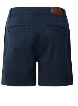 Bermudas Pepe Jeans Vania in Marineblau für Damen