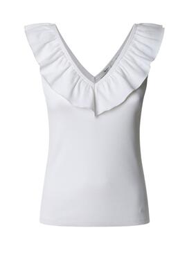 T-Shirt Pepe Jeans Millie weiß für Damen