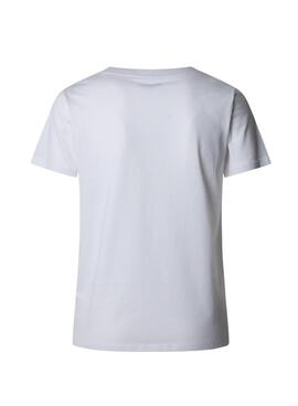 T-shirt Pepe Jeans Macy weiß für Damen