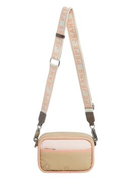 Tasche Pepe Jeans Brianae Bloom beige für Damen