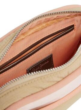 Tasche Pepe Jeans Brianae Bloom beige für Damen