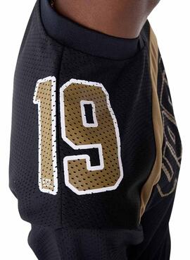 T-Shirt New Era San Francisco 49ers NFL Mesh schwarz für Herren