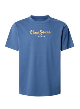 T-shirt Pepe Jeans Eggo blau für Herren