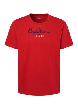 T-Shirt Pepe Jeans Eggo rot für Herren