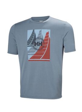 T-shirt Helly Hansen Race blau für Herren