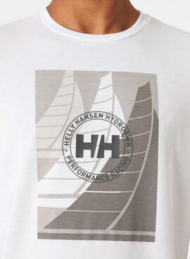 T-shirt Helly Hansen Race weiß für Herren