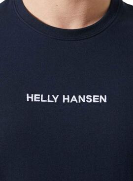 T-Shirt Helly Hansen Core in Marineblau für Herren