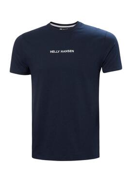 T-Shirt Helly Hansen Core in Marineblau für Herren