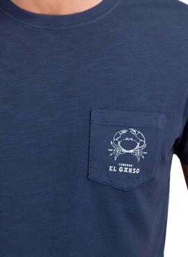 T-Shirt El Ganso Krebs blau für Herren