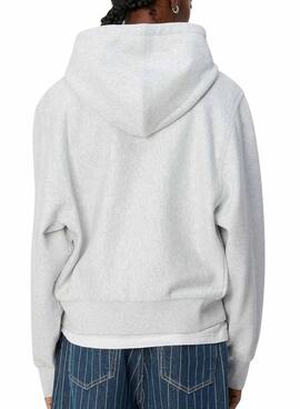 Sweatshirt Carhartt American Zip grau für Damen