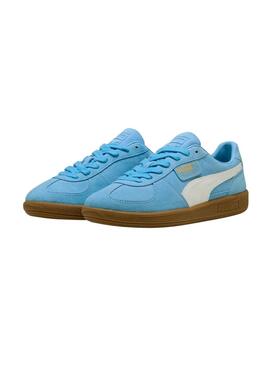 Turnschuhe Puma Palermo blau für Damen