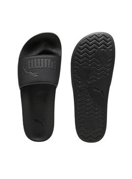 Puma Leadcat schwarze Damen-Sandalen.