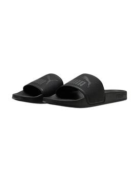 Puma Leadcat schwarze Damen-Sandalen.