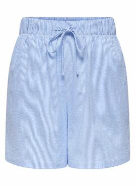 Shorts Only Augusta in Blau für Damen