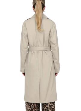 Trenchcoat Only Leja beige für Damen