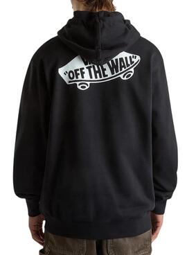 Hoodie Vans Style schwarz für Herren