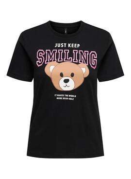 T-shirt Only Ketty schwarz für Frauen
