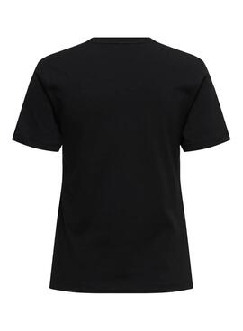 T-shirt Only Ketty schwarz für Frauen