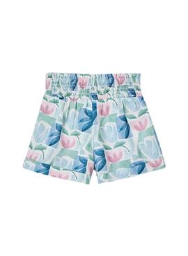 Kurze Hose Mayoral mit bunten geometrischen Blumen