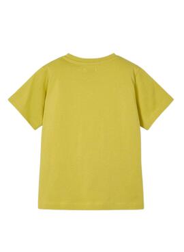 T-Shirt Mayoral Lenticular Gelb für Jungen