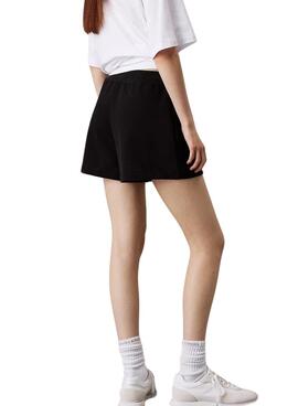 Shorts Calvin Klein Jeans Placed schwarz für Damen