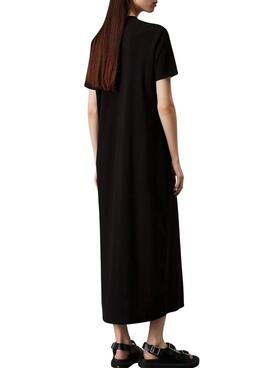 Kleid Calvin Klein Jeans Monolog schwarz für Damen