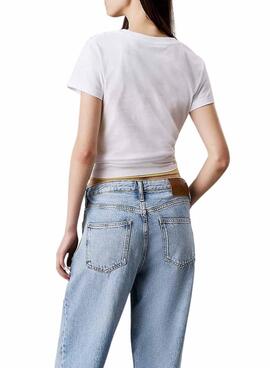 T-shirt Calvin Klein Jeans Gradient weiß für Damen